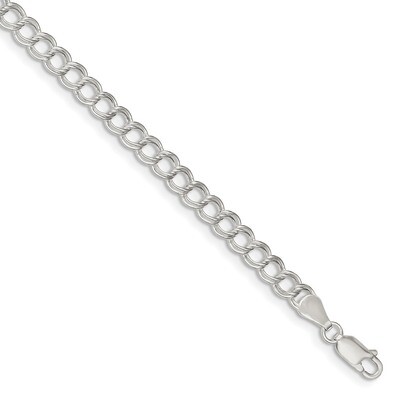 6inch Polished Charm Bracelet 6 Inch Sterling Silver QG1162-6, MPN: QG1162-6, 886774117980
