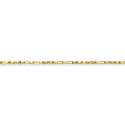 2.25mm Milano Rope Chain 18 Inch 14k Gold MIL035-18, MPN: MIL035-18, 886774399287
