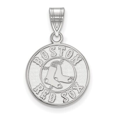 Boston Red Sox Medium Pendant 14k White Gold 4W003RSO, MPN: 4W003RSO, 886774829210