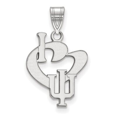 Indiana University Large I love Logo Sterling Silver SS020IU, MPN: SS020IU, 886774685854