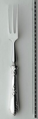 Ercuis Rocaille Carving Fork Sterling Silver F630720-45, MPN: F630720-45, 3660656039594