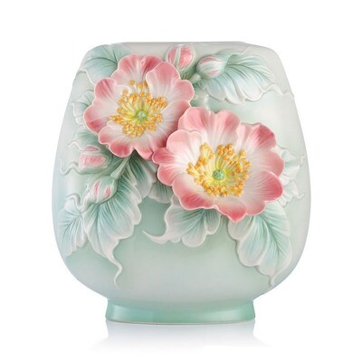 Franz Porcelain Memory Of Love Rose Vase FZ03133, MPN: FZ03133,