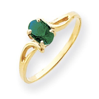 Mount Saint Helens Ring 14k Gold 6x4mm Oval Y4648MS, MPN: Y4648MS, 883957561325