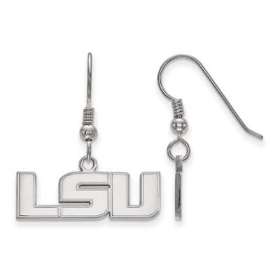 Louisiana State University Small Dangle Earring Wire Sterling Silver SS006LSU, MPN: SS006LSU, 88677…