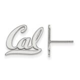 University of California Berkeley Small Post Earring 14k White Gold 4W008UCB, MPN: 4W008UCB, 886774…