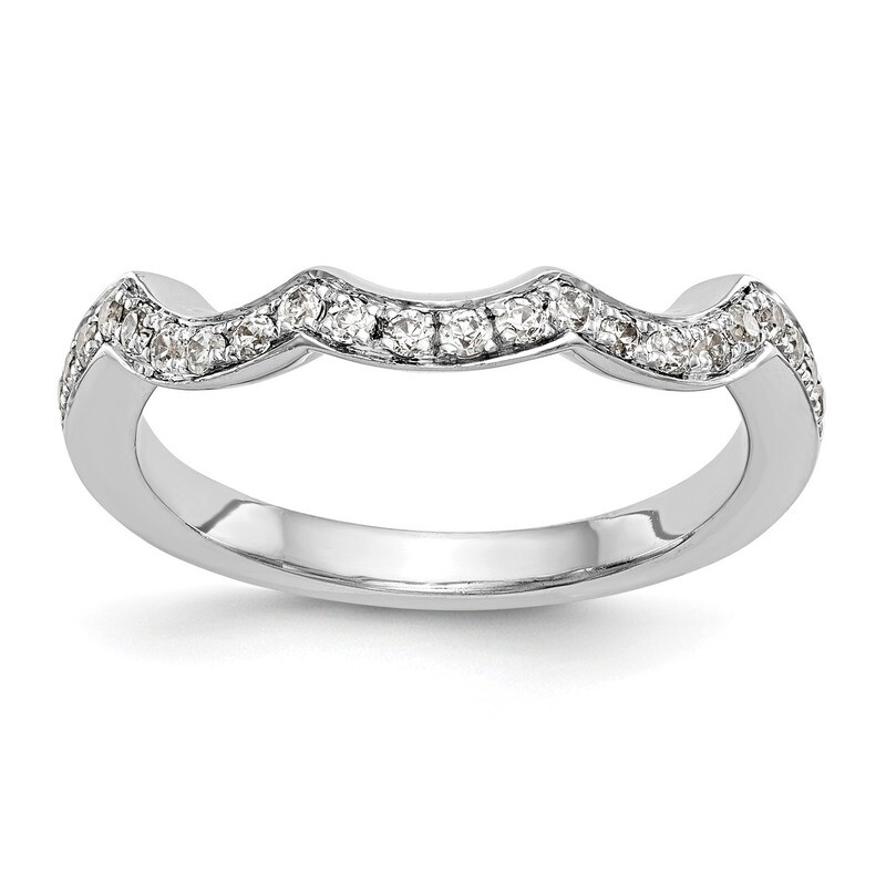 Diamond Wedding Band 14k White Gold RM2987B-040-WAA, MPN: RM2987B-040-WAA, RM2987B-040-WAA_HOM