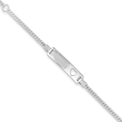 Adjustable Baby ID Bracelet Sterling Silver QID166-6, MPN: QID166-6, 886774558066