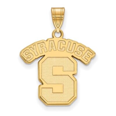 Syracuse University Large Pendant 10k Yellow Gold 1Y004SYU, MPN: 1Y004SYU, 886774801575