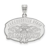 Jacksonville State University Large Pendant 14k White Gold 4W004JAC, MPN: 4W004JAC, 886774830537