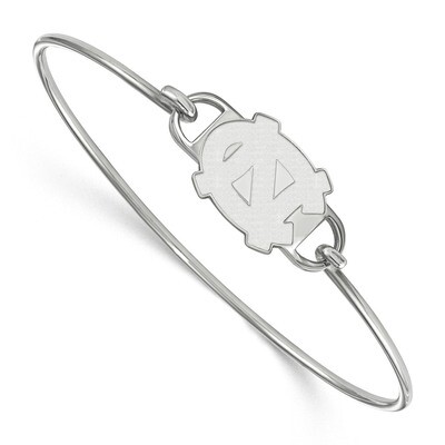 University of North Carolina Small Center Wire Bangle Sterling Silver SS019UNC-6, MPN: SS019UNC-6, …