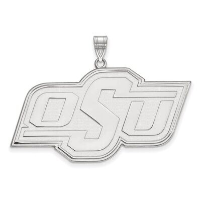 Oklahoma State University Extra Large Pendant Sterling Silver SS068OKS, MPN: SS068OKS, 886774694665