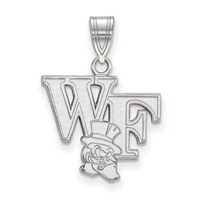 Wake Forest University Medium Pendant 10k White Gold 1W043WFU, MPN: 1W043WFU, 886774788135