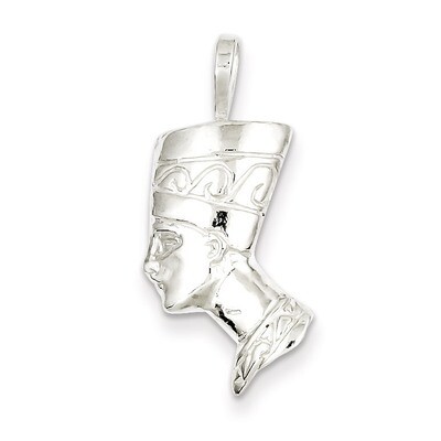 Nefertiti Charm Sterling Silver QC3135, MPN: QC3135, 883957977577