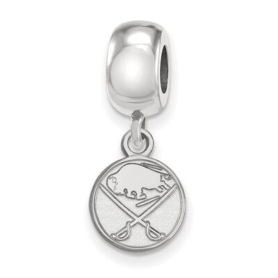 Buffalo Sabres Bead Charm x-Small Dangle Sterling Silver SS017SAB, MPN: SS017SAB, 886774958477