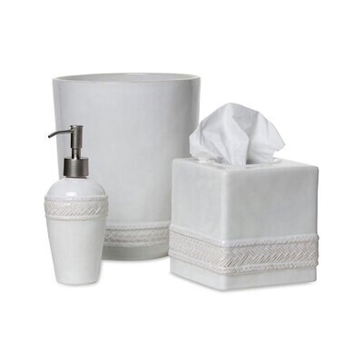 Juliska Le Panier Whitewash 3pc Bath Set KHV02SET/10, MPN: KHV02SET/10, 810034839565
