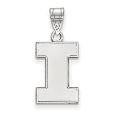 University of Illinois Medium Pendant Sterling Silver SS003UIL, MPN: SS003UIL, 886774707983