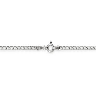 30 Inch 2.80mm Wide Curb Chain Sterling Silver QPE30-30, MPN: QPE30-30, 886774123653