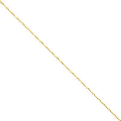 1.65mm Solid Polished Spiga Chain 7 Inch 14k Gold PEN134-7, MPN: PEN134-7, 886774103679