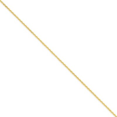 1.4mm Diamond-cut Spiga Chain 8 Inch 14k Gold PEN64-8, MPN: PEN64-8, 886774430492