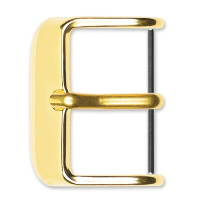 12mm Gold-tone Stainless Steel Buckle  BA427-12, MPN: BA427-12,