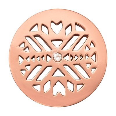 Nikki Lissoni Wild Spirit Rose Gold-Plated 33mm Coin C1570RGM, MPN: C1570RGM, 8719075300145