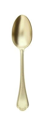 Sambonet Filet Toiras Diamond Pvd White Gold Dessert Spoon 52956P25, MPN: 52956P25, 790955148543