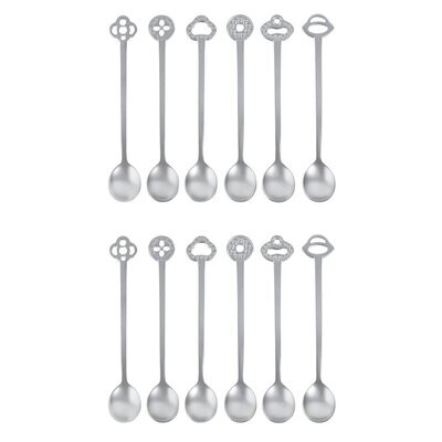Sambonet Party Oriental Set 12 Party Spoons 52649C03, MPN: 52649C03,