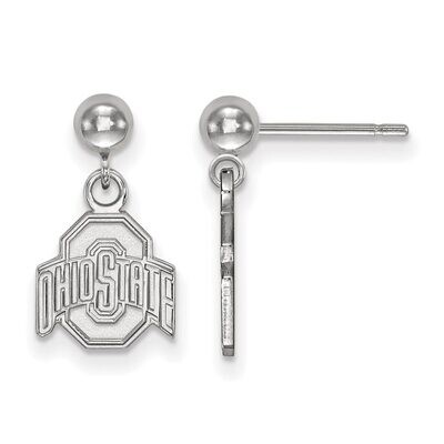Ohio State University Earring Dangle Ball Sterling Silver SS010OSU, MPN: SS010OSU, 886774693330