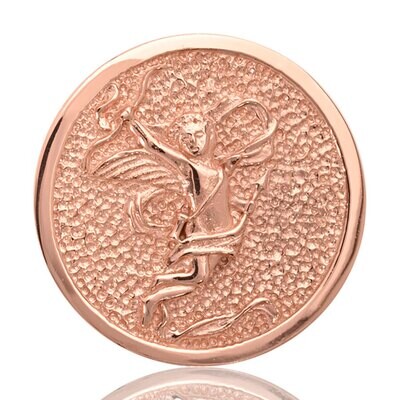 Nikki Lissoni Cupid Rose Gold Plated 33mm Coin C1007RGM, MPN: C1007RGM, 8718627460221