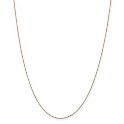 20 Inch Diamond -cut 0.65mm Spiga Pendant Chain 14k Gold PEN156S-20, MPN: PEN156S-20, 191101359125