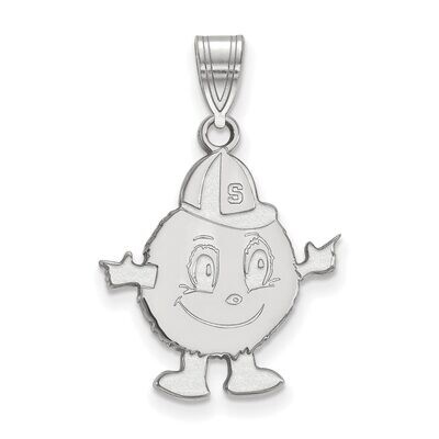 Syracuse University Large Pendant 14k White Gold 4W025SYU, MPN: 4W025SYU, 886774844442