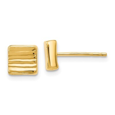 Leslie&#39;s Post Earrings 14k Gold HB-LE1249, MPN: LE1249, 191101758010