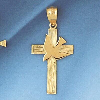 Dazzlers Jewelry Cross Pendant Necklace Charm Bracelet in Yellow, White or Rose Gold 8266, MPN: DZ-…