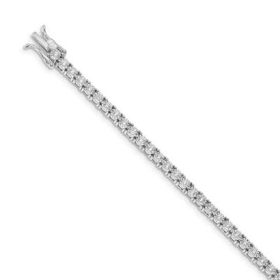 Illusion Setting Diamond Bracelet 14k White Gold BM4665-100-WA, MPN: BM4665-100-WA, 883957385914