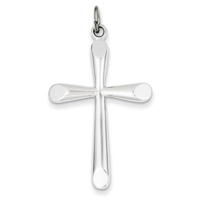 Cross Pendant Sterling Silver Polished QC4218, MPN: QC4218, 886774108889
