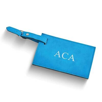 Blue Leatherette Luggage Tag GM23979BL, MPN: GM23979BL, 47105023701