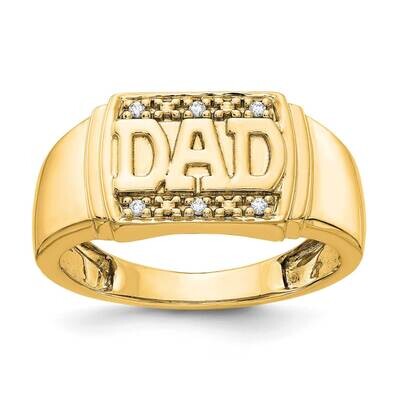 Men&#39;s Ring 14k Gold AA Diamond RM5847-004-YA, MPN: RM5847-004-YA, 196904129951