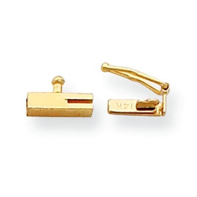 Replacement Tongue for Box Clasp 14k Yellow Gold YG1827X, MPN: YG1827X,
