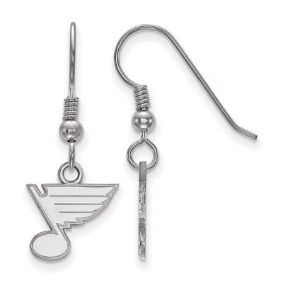 Saint Louis Blues x-Small Dangle Earring Wire Sterling Silver SS005BLE, MPN: SS005BLE, 886774957296