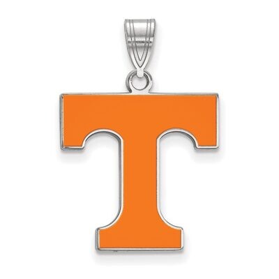 University of Tennessee Large Enamel Pendant Sterling Silver SS032UTN, MPN: SS032UTN, 886774717661