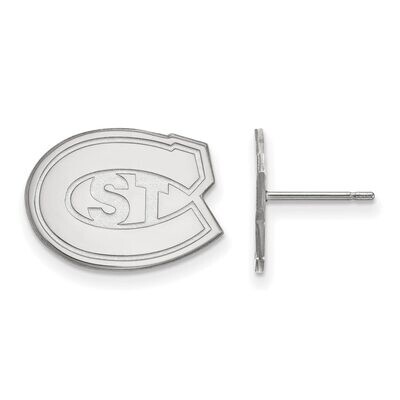 Saint Cloud State Small Post Earring 10k White Gold 1W004STC, MPN: 1W004STC, 886774772547