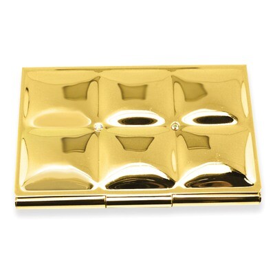 Gold-tone Cardcase with Square Design GM12291, MPN: GM12291, 788089088088