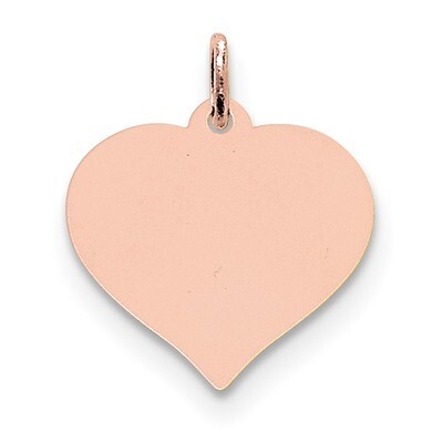 Heart Disc Charm 14k Rose Gold XRM529/13, MPN: XRM529/13, 191101456725
