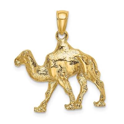Camel Charm 14k Gold 3-D K6580, MPN: K6580, 637218068746
