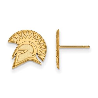 San Jose State University Small Post Earring Gold-plated Silver GP004SJS, MPN: GP004SJS, 8867748989…