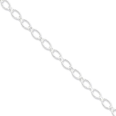 7 Inch Bracelet Sterling Silver Fancy QFC92-7, MPN: QFC92-7, 883957944678