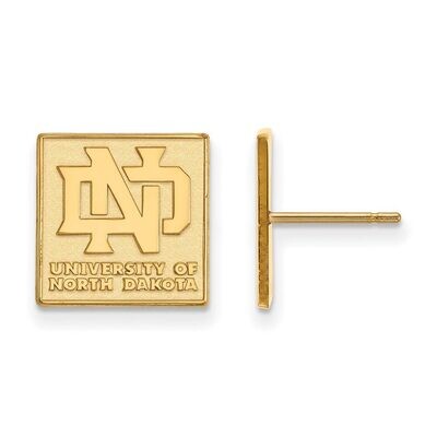 University of North Dakota Small Post Earring 10k Yellow Gold 1Y008UNOD, MPN: 1Y008UNOD, 8867748061…