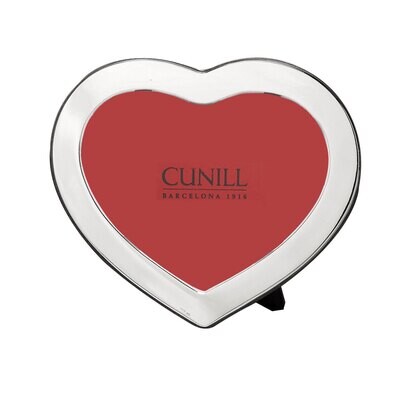 Cunill America Heart 3.5 x 3 Inch Picture Frame                                      - Sterling Sil…