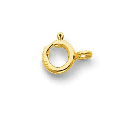 7.0mm Spring Ring with Closed Ring Clasp Gold Filled GF3429, MPN: GF3429,