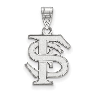 Florida State University Medium Pendant 14k White Gold 4W003FSU, MPN: 4W003FSU, 886774828770